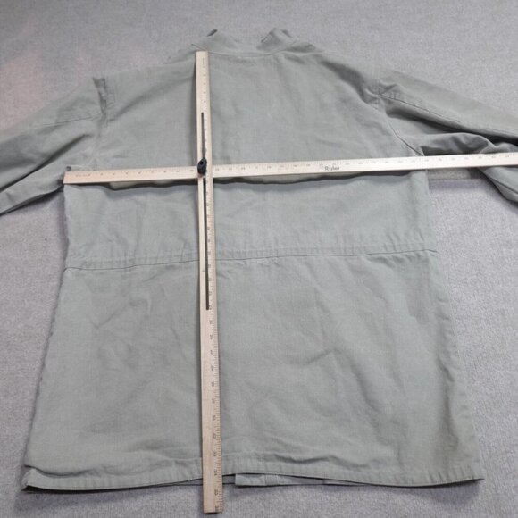 Vintage Outback Trading Barn Jacket 2XL Gray Chore Canvas - Picture 14 of 16